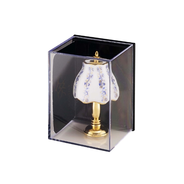 Picture of Table Lamp - Blue Onion Gold Design